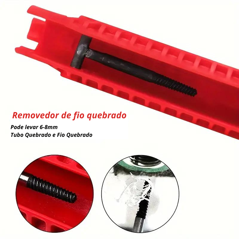 Chave Multifuncional para Encanador