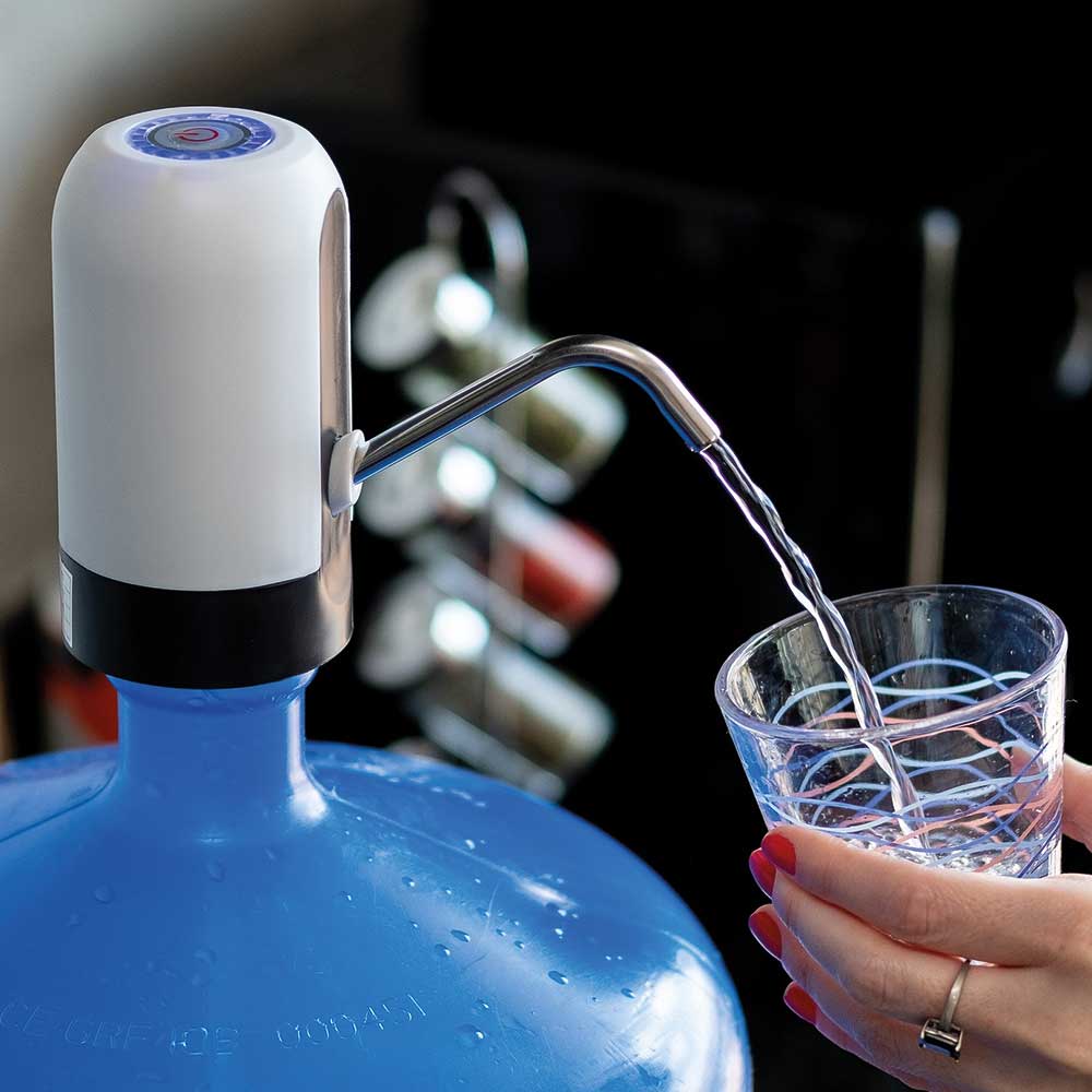 Bomba Elétrica Universal Para Galão De Água.