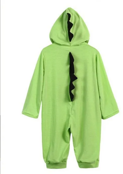 Macacão de Algodão do Bebê traje Dinossauro